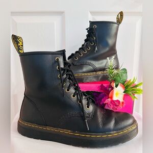 Dr. Martens Black Combat Boots